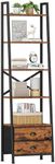 Furologee 5-Tier Ladder Shelf with 