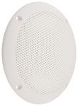 PQN Enterprises ECO60-4W Waterproof Ultra-Slim RV Marine Speaker, White, 6"