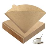 200 PCS Coffee Filter Papers, Paper Coffee Filters for V60 Dripper Compatible with Size 02, Filter Papers for V60 Dripper Coffee Maker, Pour Over Coffee Makers and Drip Coffee Maker (1-4 Cups)