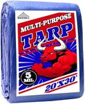 Tarp 20x30 ft 100% Waterproof Uv Re