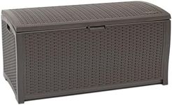 Suncast Resin Wicker 374L Deck Box 