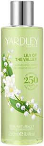 Yardley of London Luxury Body Wash for Women, Lily of the Valley, 250 ml
