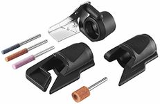 Dremel A679-02 Sharpening Attachment Kit for Sharpening Outdoor Gardening Tools, Chainsaws, and Home DIY Projects, Medium