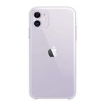 Solimo Back Cover for Apple iPhone 11 (Silicone_Transparent)