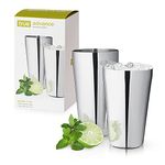 True Advance Boston Cocktail Shaker Set, Stainless Steel Boston Drink Shaker, Martini Shaker Set of 2, 18oz & 25oz