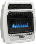 Dyna-Glo BFSS10NGT-2N 10,000 BTU Natural Gas Blue Flame Thermostatic Vent Free Wall Heater, White