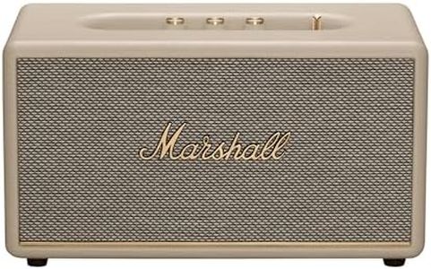 Marshall Stanmore III 50W Portable Wireless Speaker with Bluetooth 5.2 and Multiple Inputs - Enjoy Home, Outdoor and Travel Music | Cream