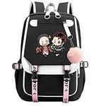 Anime 3D Print Backpack with USB Ch