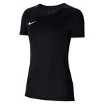 NIKE Womens Dri-fit Park 7 Jby T-Shirt, Black/White, M EU