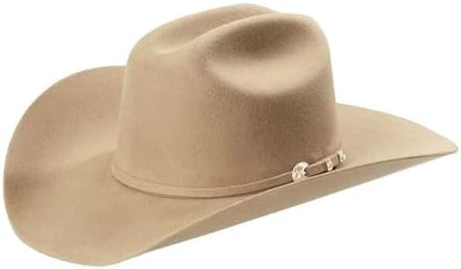 Stetson Men's 4X Corral Buffalo Felt Cowboy Hat Sand 7 1/8