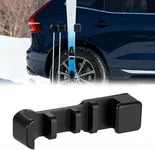 CrsaSwivo Magnetic Ski Holder for Side of Car - Magnetic Snowboard Mount - Holders to Prevent Ski Snowboard and Ski Pole from Tipping Over, Vehicle Paint Protection - Snowboard Accessories (2 Pack)