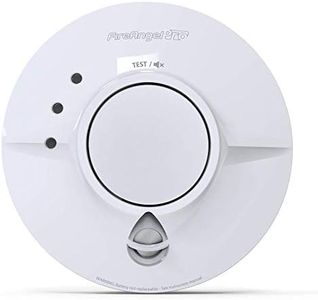 FireAngel Pro Connected Smart Smoke Alarm, Mains Powered with Wireless Interlink and 10 Year Life Back-Up Battery, FP1640W2-R, White