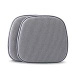 TANYOO Set of 2 Chair Cushion Memory Foam Pads Non Slip Honeycomb Pattern Square 15" x 16" Seat Cover Ultimate Comfort and Softness Cushions(2Pack,Grey)