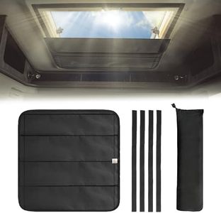 Econour RV Skylight Window Shade | RV Sunroof Shade Cover for Camper Trailers | Foldable Magnetic Sunshade for Harmful UV Rays and Heat | 3-Layered Reflective and Waterproof Material (16.25"x16.25")