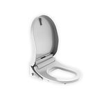 ZERO TOUCH One Smart Bidet Toilet Seat | V-Shaped In White | Toilet Seat For Bathroom | Toilet Seat Cover | Commode Seat Cover | Hygienic Cleaning | Comfort Seating | Abs+Pp Seat