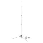 HYS UHF Base Antenna, 390-470Mhz 43.3inches Outdoor Variable Frequency Antenna for Icom Midland Yaesu Kenwood Mobile Radio Transceiver Repeater