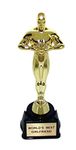 aahs!! Engraving World's Best Trophy 10.5 Inch (World's Best Girlfriend)