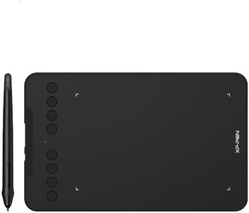 XP-PEN Deco Mini 7 Graphics Tablet 17.78 cm x 11.09 cm (7 x 4.37 inches) Pen Tablet with 8192 Levels Pressure Sensitivity Battery-Free Stylus, 6 Customizable Shortcut Keys & Android Support, Black
