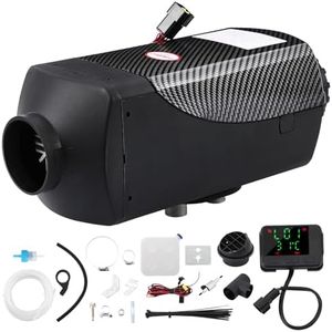 GarveeLife Diesel Heater 15L 8KW Portable Diesel Air Heater With Remote Control & Lcd Monitor – Fast Heating, Low Noise, Ideal for Trucks, Rvs, and Indoors, Black