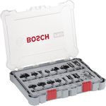 Bosch 15 Pcs Router Bit Set (2607017472)