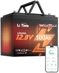 LiTime 12V 100Ah Lithium LiFePO4 RV