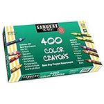 Sargent Art 55-3220 3-5/8-Inch 400 Count Best-Buy Assortment Crayon