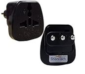 ShaniTech UK to 3 Pin Italy Chile Vatican City Uruguay Maldives San Marino Travel Adaptor Adapter Plug Earthed