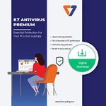 K7 Security K7 Antivirus Premium- 1 User, 1 Year (Email Delivery In 2 Hours, No Cd)