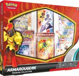 Pokémon TCG: Armarouge ex Premium Collection (6 Boosters & 3 Foil Promo Cards)