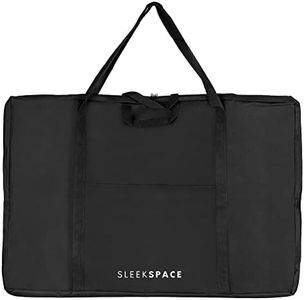 Portefeuille d’Artiste Sleekspace. Portefeuille Professionnel Souple avec Plusieurs poignées pour Le Transport de Livres de présentation, d'œuvres d'art, de téléviseurs, ou d'écrans