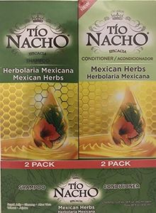 TIO NACHO Mexican Herbs Shampoo and Conditioner, Twin Pack (2 Pack 410ml Each)