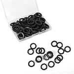 50pcs Garden Hose Washers, Rubber Washers Seals Ring garden hose o ring Fit All Standard 3/4inch Garden Hose Fittings (Black)