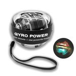 Xfopz Powerball Wrist Trainer Ball Auto-Start Wrist Strengthener Gyroscopic Forearm Exerciser Equipment Gyro Ball for Strengthen Arms, Fingers, Wrist Bones and Muscles