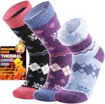 3 Pairs Warm Thermal Socks for Wome