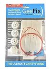 GeeFix Plasterboard Cavity Wall Fixings Hollow Wall Anchors Heavy Duty (Pack of 4 Fixings)