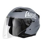Westt Open Face Helmets with Dual S