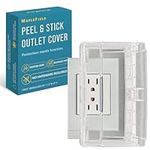 Peel 'n' Stick Clear Outlet Covers 