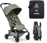 Joolz Aer2 Lightweight Travel Stroller for Baby & Toddler – One-Hand Fold, Compact Carry-On Airplane Approved, Reclining Seat, UPF 50+ Canopy, Travel Pouch, Baby Net – Sage Green