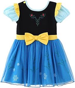 Dressy Daisy Ice Princess Dress Up Clothes Halloween Fancy Party Tulle Skirt Summer Outfit for Baby Girls Size 12-24 Months, 196