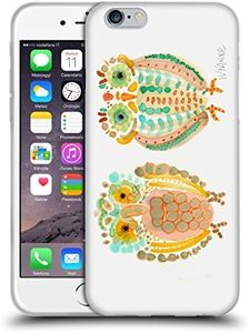 Official Wyanne Pair of Owls Owl Soft Gel Case Compatible for Apple iPhone 6 / iPhone 6s