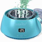 Waxkiss 16.9oz Digital Electric Hot Wax Warmer Machine for Hair Removal Touch Control Display Wax Heater for Melt Hard Wax -Teal Green