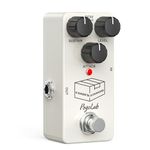 Pogolab Compressor Pedal, Guitar Pedal Compressor, Mini Compressor Pedal for Electric Guitar Bass, True Bypass DC 9V