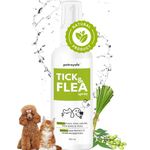 Petroyale Tick and Flea Spray for Dogs & Cats - Natural Oils - Essential for Flea & Tick Treatment - Easy-to-Use Flea Spray for Dogs and Cats - Anti tick Spray for Dog - Safe for Pets (100 ML)