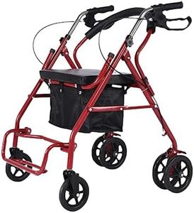 Andafacil® Rollator 2 en 1 | Portable Walker with Chair for Seniors