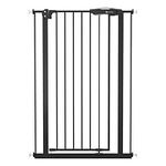 Venture Q-Fix 110 cm extra tall pressure fit pet safety gate and baby gate 75-84cm wide, 90° two way open, auto close stair gate for baby and pet