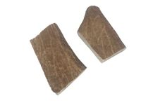 Pack of 2 Fallow Antler Dog Chews (200-250g). A long lasting chew perfect for young or senior dogs. Natural, cruelty free and rich in vitamins, minerals and protein.