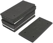 uxcell 10 Pcs Rectangle Adhesive Fo