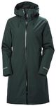 Helly Hansen Women's Raincoat, Darkest Spruce, L UK,Green