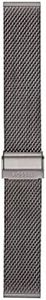 Fossil Stainless Steel Interchangeable Watch Band Strap, Smoke Mesh/Smoke, Smoke Mesh/Smoke, Bracelet,Mesh
