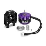 INJORA Fat Viper 2204 2000KV Brushless Outrunner Motor with Mount for 1/24 RC Crawler Axial SCX24 Upgrade